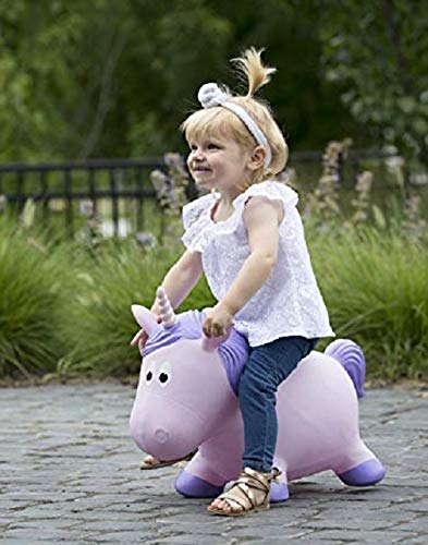Fantasy Hopper Unicornio Inflable para Niños con Cierre - Imagen 4