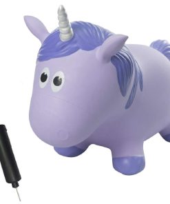 Fantasy Hopper Unicornio Inflable para Niños con Cierre