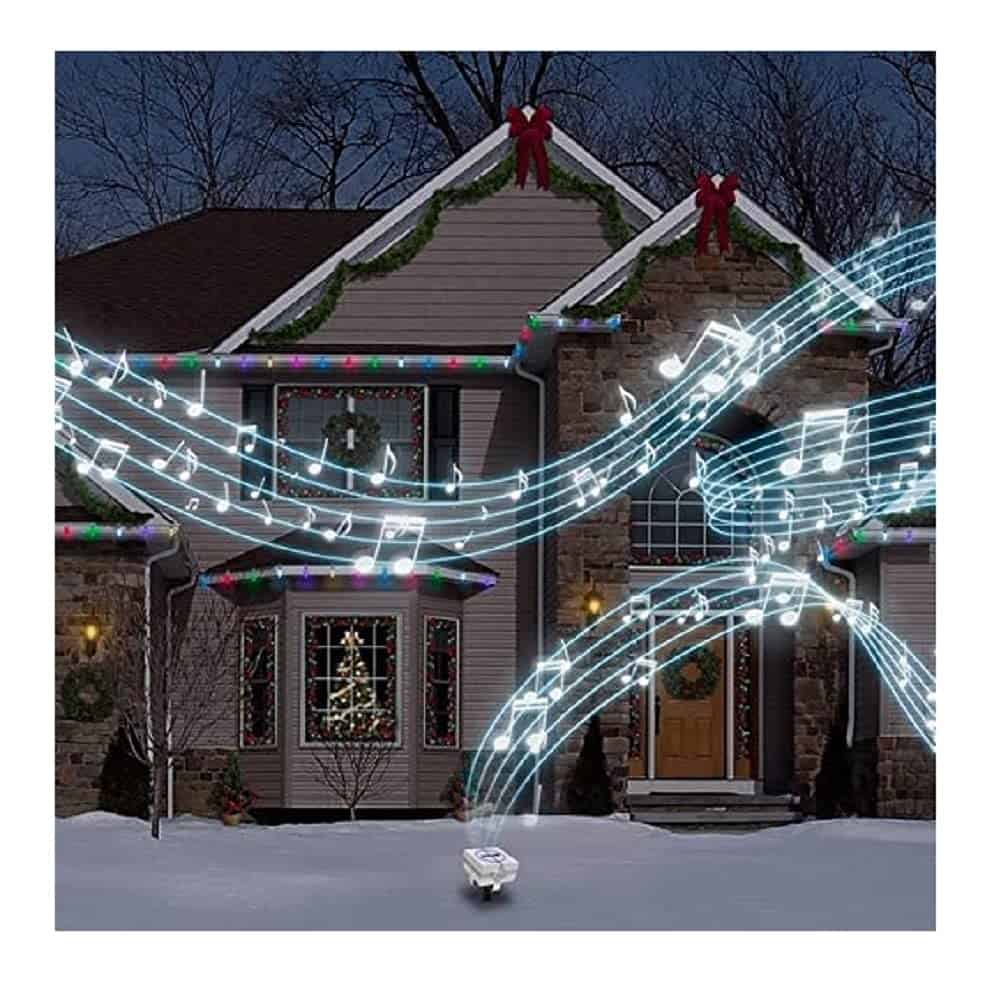 Caja de Música Holiday Gemmy LightShow con Altavoz - Imagen 4