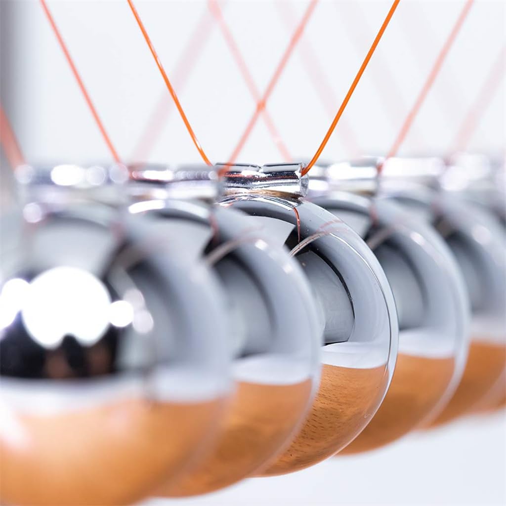 CERROPI Gran Péndulo de Newton con 7 Bolas, Juguetes de - Imagen 6