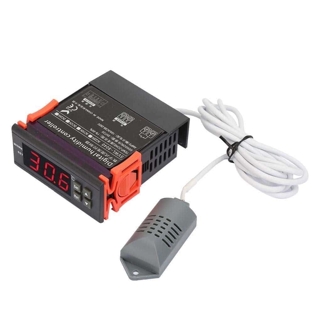 Controlador de Humedad SVWL-8040 220V LED Medidor Digital