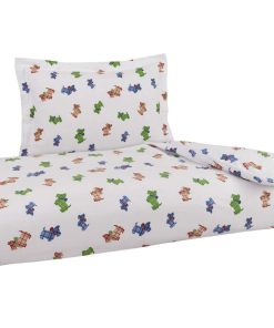 Juego de Funda de Edredón de Franela DELANNA 100% Algodón 1