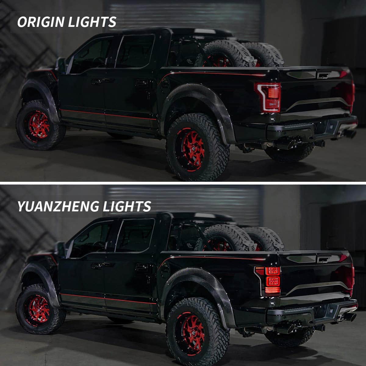 VLAND Luces traseras LED compatibles con [Ford F150 Pickup - Imagen 3