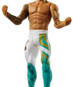 Figura de acción básica Montez Ford de la serie #108 de WWE
