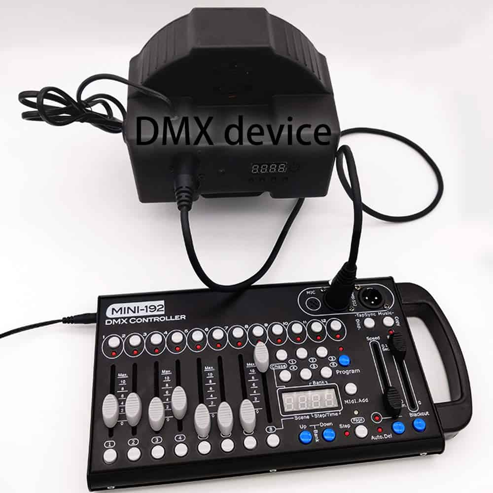 Consola DMX, Controlador Universal DMX-512 192 Canales - Imagen 5