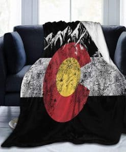 Manta Carwayii, Manta de Sherpa con la Bandera de Colorado