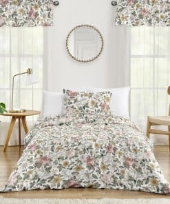 Juego de Ropa de Cama Sweet Jojo Designs Vintage Floral