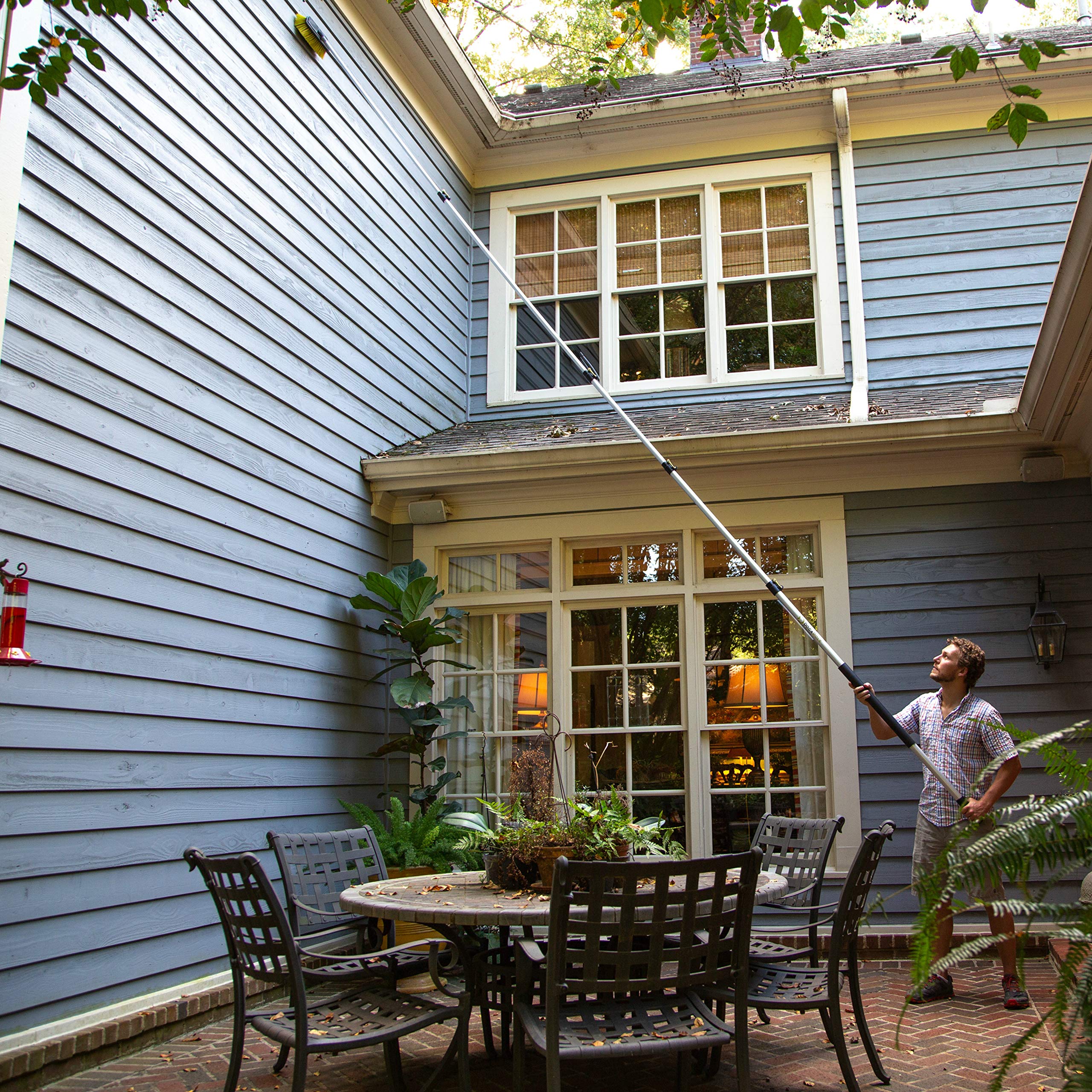 Kit de Cepillos de Alcance Alto DOCAZOO de 30 pies con Palo - Imagen 6