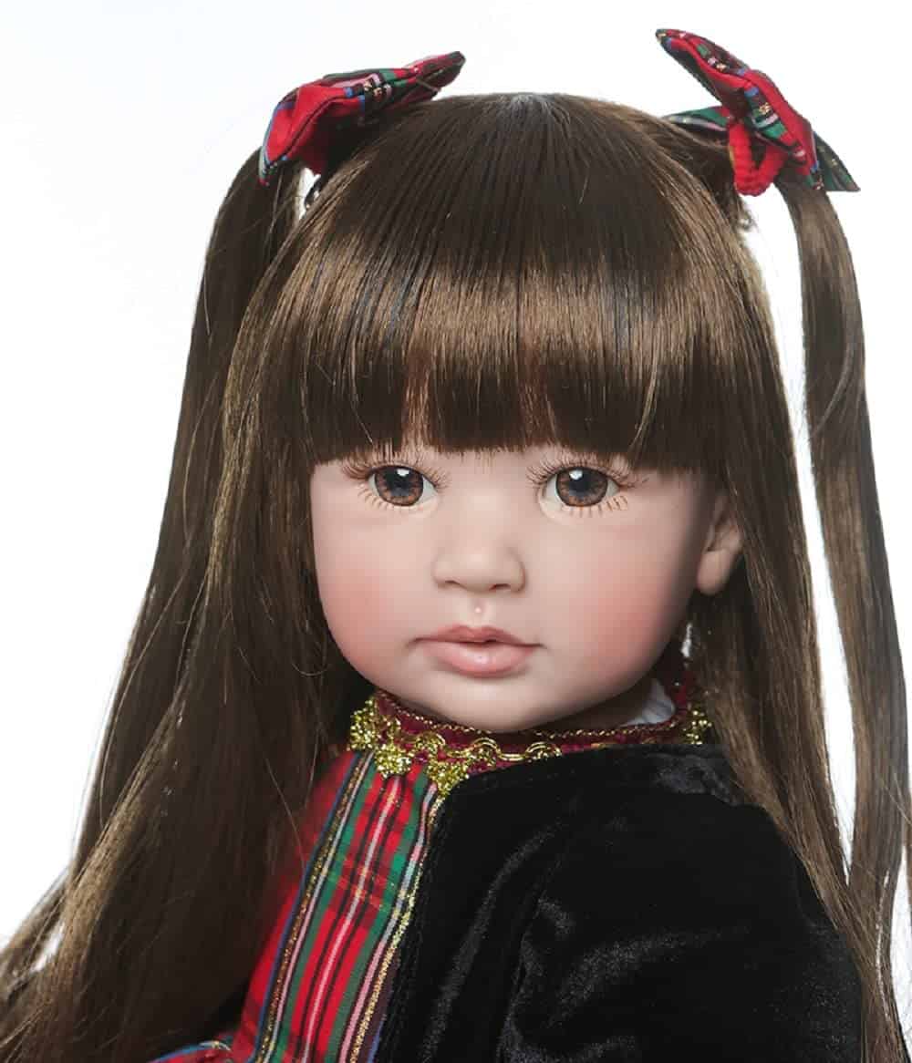 iCradle Linda Muñeca Reborn de 24 pulgadas 60 cm Muñeca de - Imagen 6