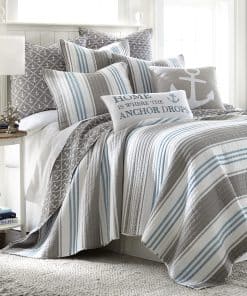 Colcha King/Cal King Provincetown de Levtex Home - A rayas