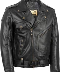 Chamarra de Moto Murtaugh para Hombre de Highway 21 (Negra,