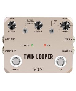 Pedal de Loop VSN, Pedales de Loop de Guitarra Estéreo,