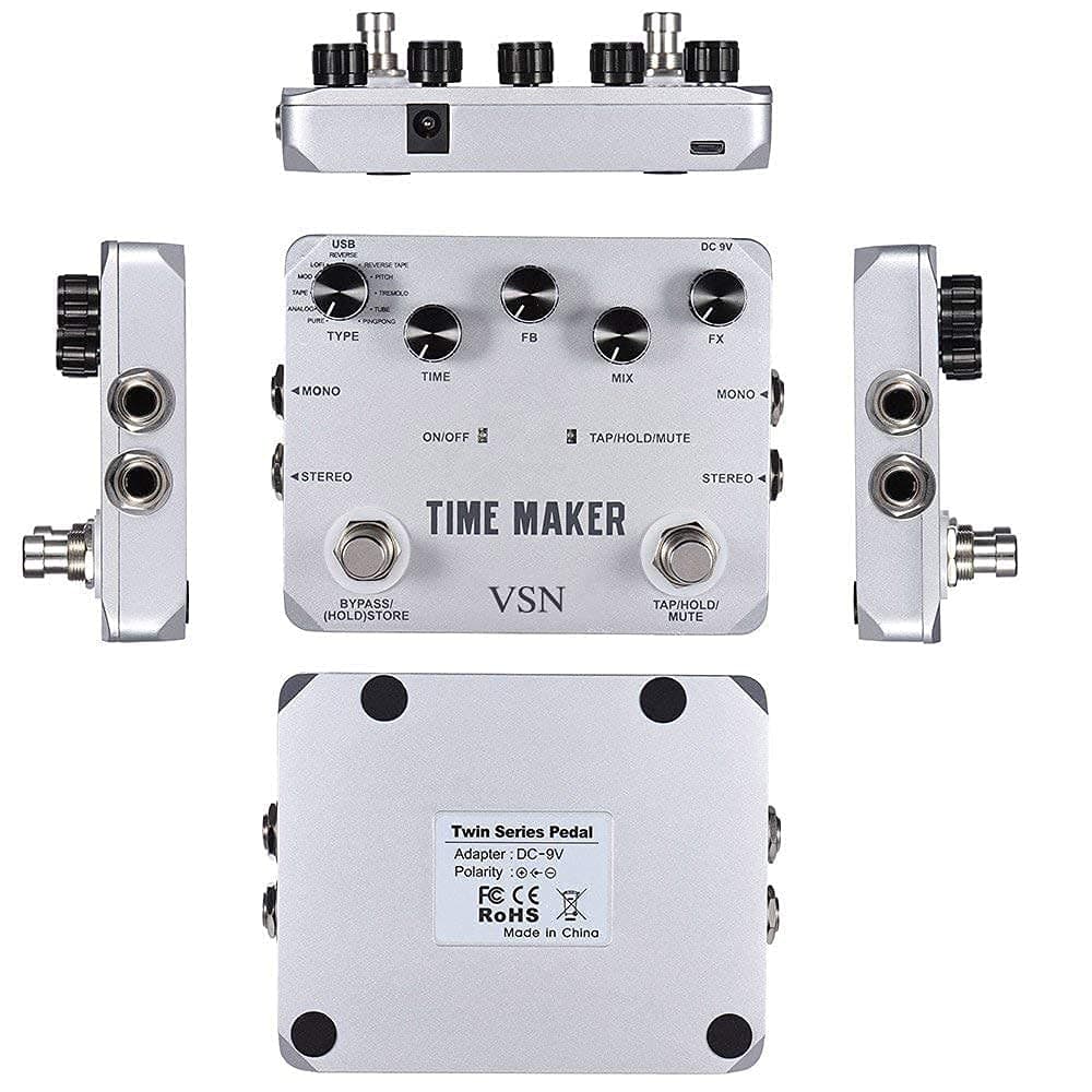 Pedal de Retraso VSN Time Maker 11 Tipos de Pedales de - Imagen 10