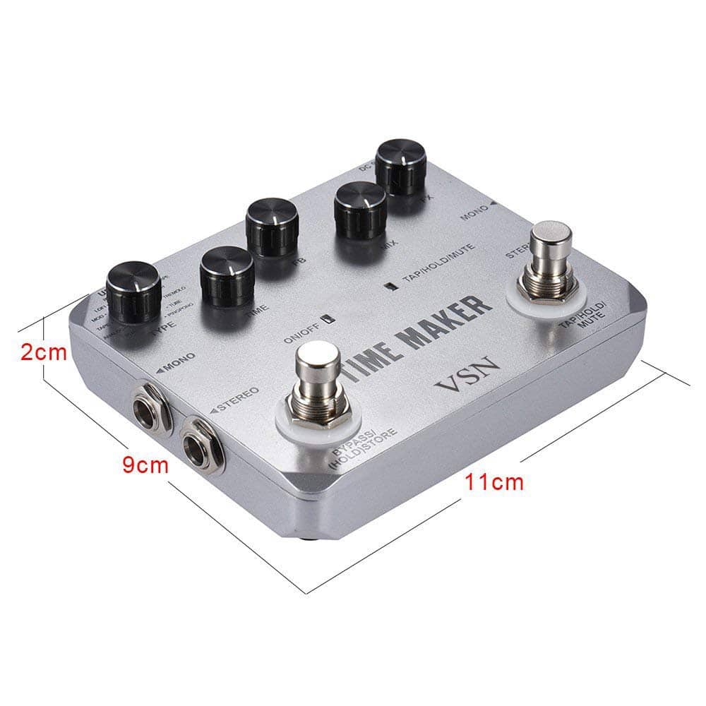 Pedal de Retraso VSN Time Maker 11 Tipos de Pedales de - Imagen 9