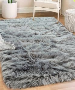 Tapete de Piel Sintética Esponjoso Gorilla Grip, 6x9,