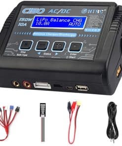 Cargador de Batería Lipo, 1-6S Balance Cargador Descarga