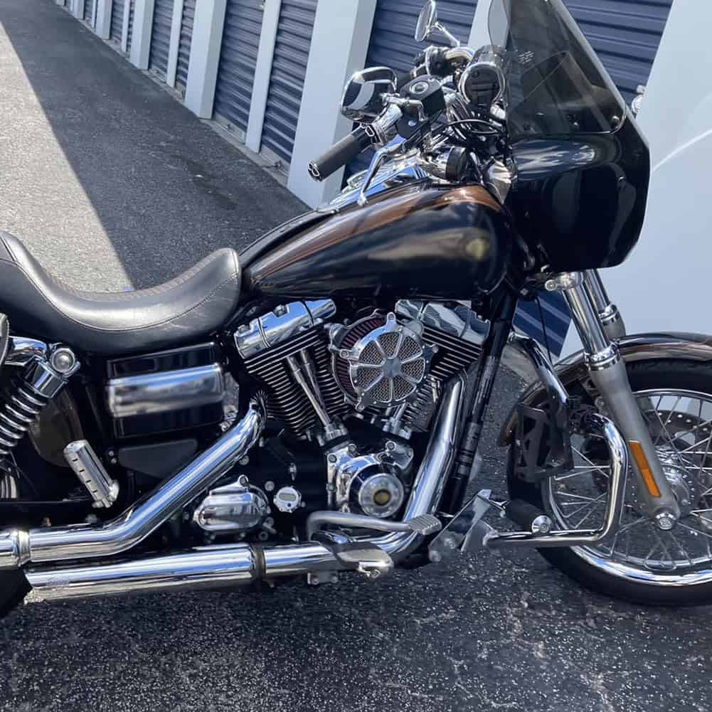 Sistema de Filtro de Entrada de Aire para Harley Dyna FXR - Imagen 7