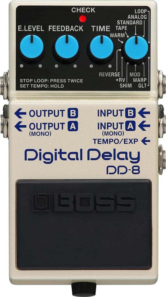 Pedal de Delay Digital Boss DD-8