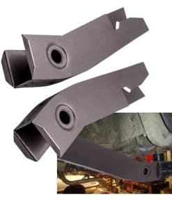 maXpeedingrods 2 Pcs Rear Shackle Mount Frame Rust Repair