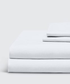 Juego de Sábanas de Cama Everspread, -Blanco