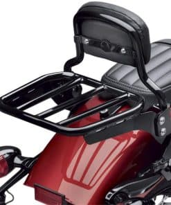 Porta Equipaje Deportivo HTTMT Negro Compatible Con Softail