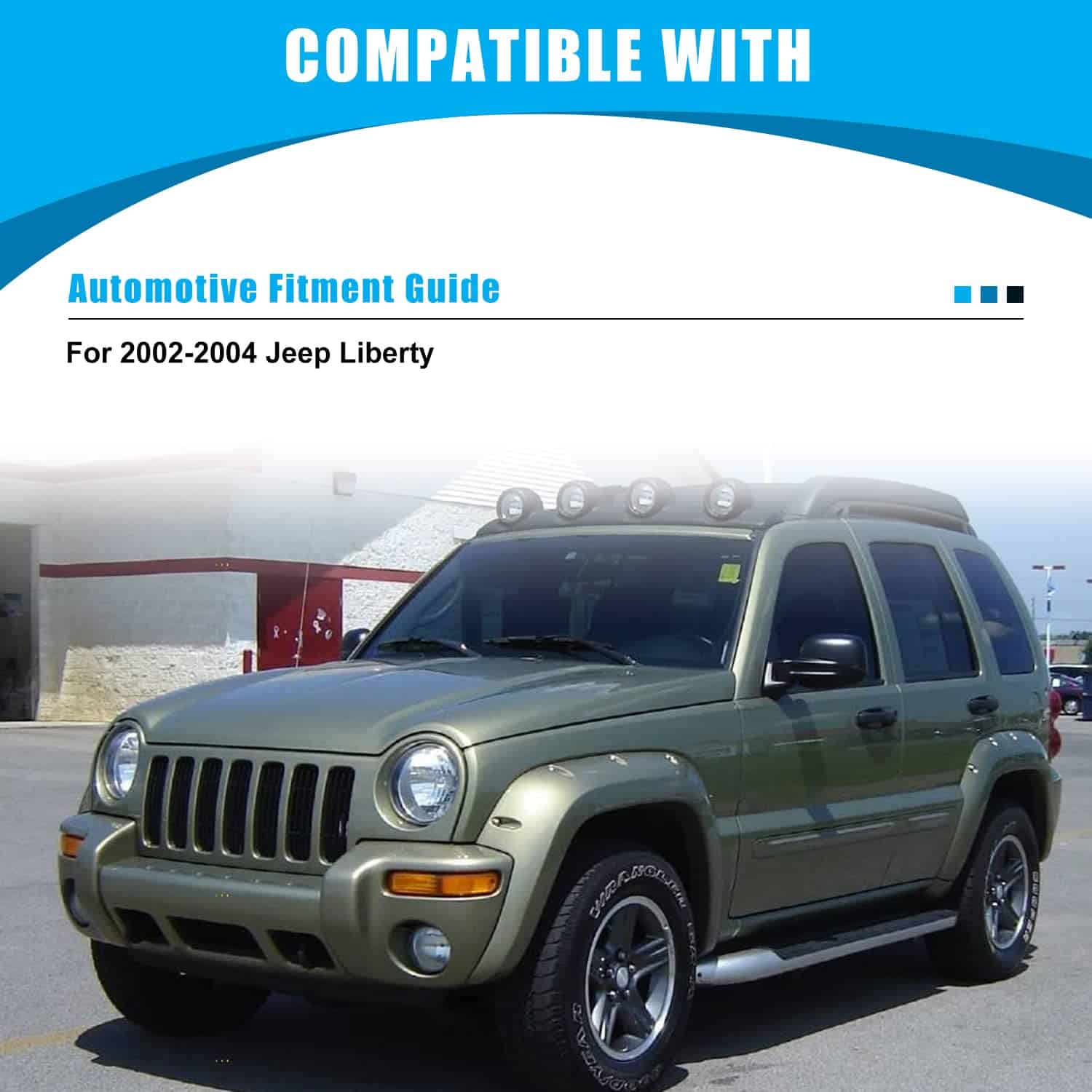 Luces de Niebla Compatibles con [2002 2003 2004 Jeep - Imagen 8