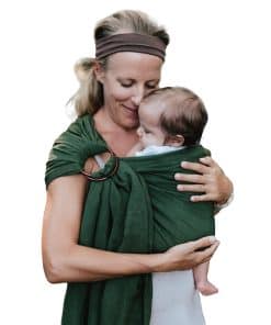 Portabebés Nalakai Ring Sling. Ecológico, Suave Fular de