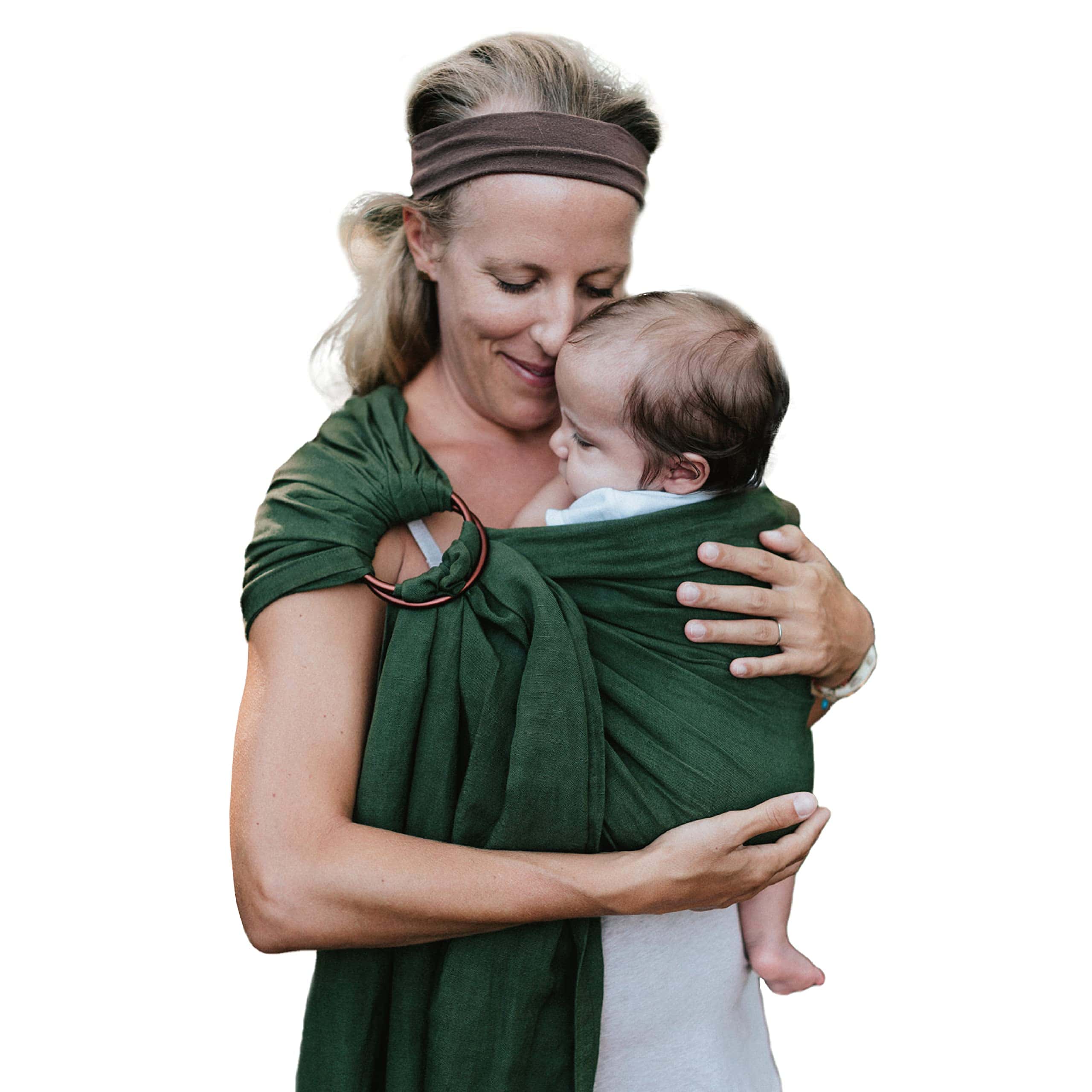 Portabebés Nalakai Ring Sling. Ecológico, Suave Fular de