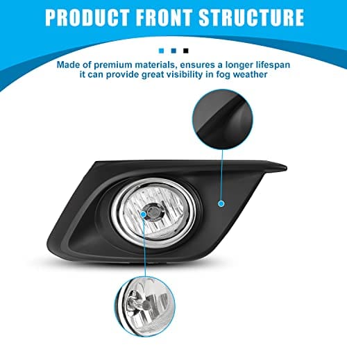 Luces antiniebla CPW compatibles con [2014 2015 2016 Mazda - Imagen 5