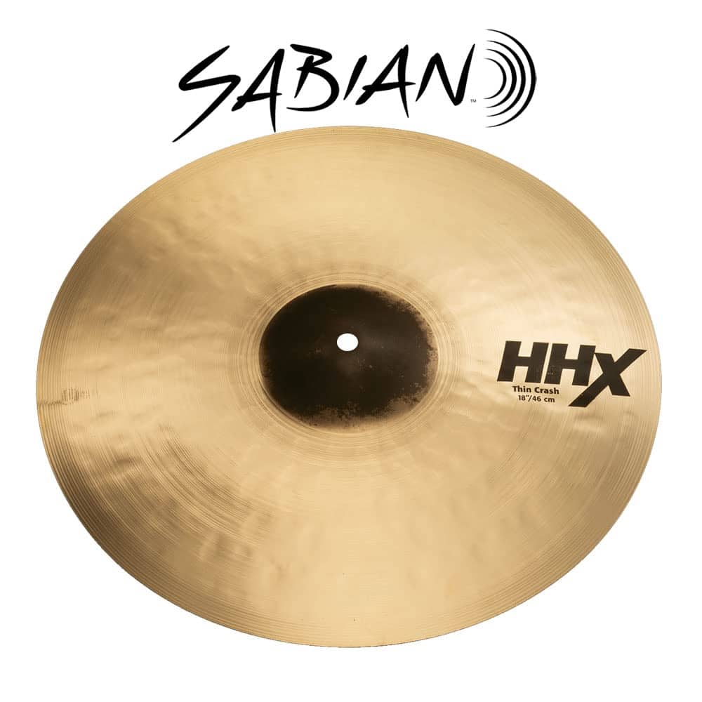 SABIAN 18" HHX Thin Crash, Acabado Brillante - Imagen 7