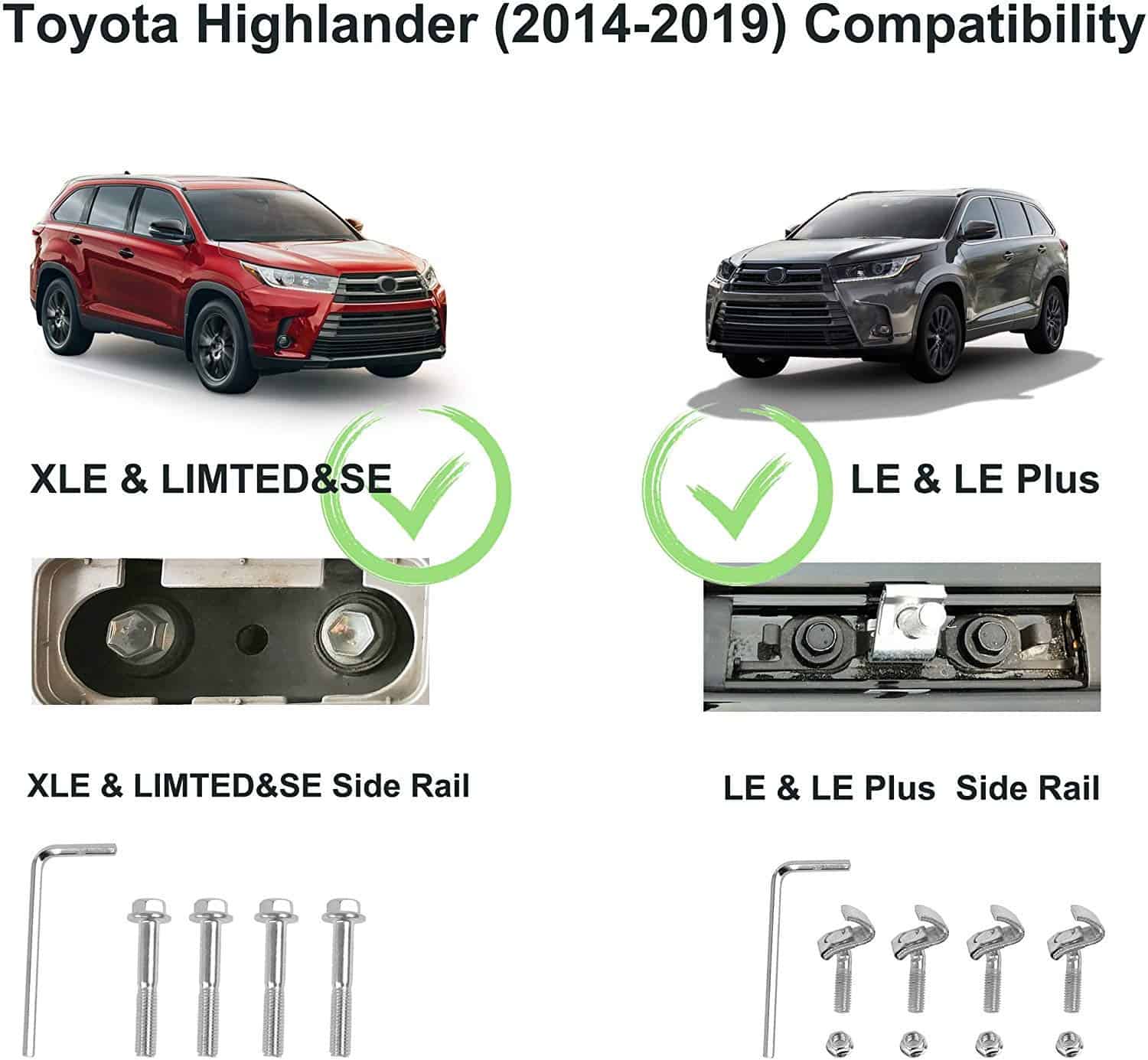 Barras Transversales para el Riel del Techo del Toyota - Imagen 6