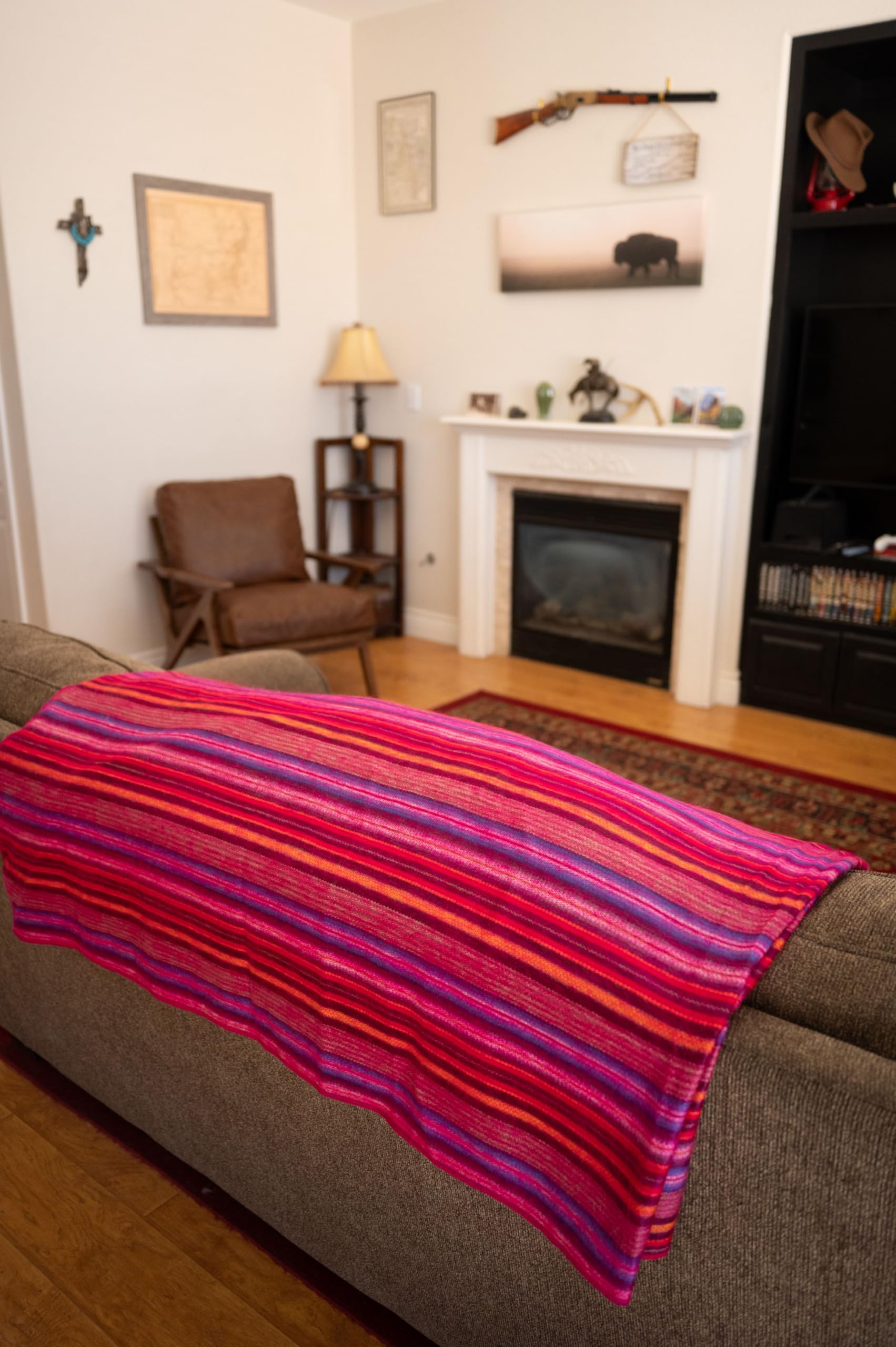 Alpaca Land, Mantas de Lana de Alpaca Ecuatoriana Hechas a - Imagen 3