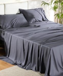 Juego de sábanas tamaño King Bedsure, sábanas de