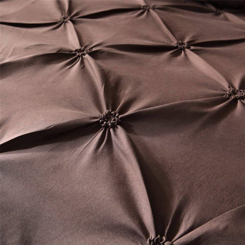 Juego de Funda Nórdica Plisada Feelyou Tamaño King 3 Piezas - Imagen 4