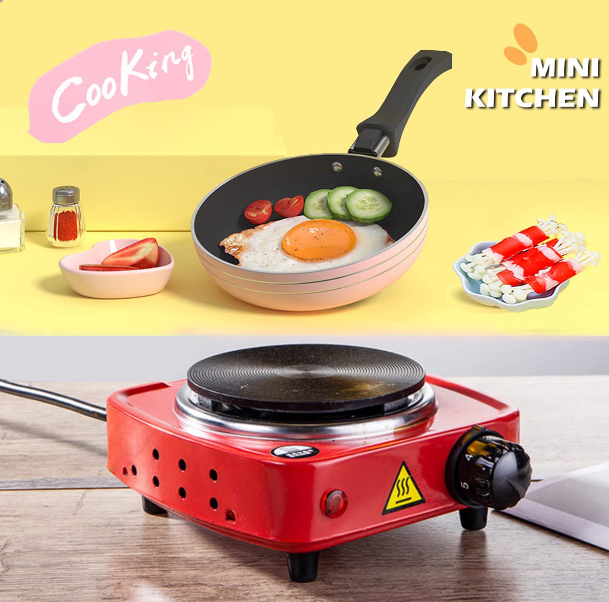 Set de Cocina para Niños Montessori 22 Piezas - Juego Real - Imagen 4