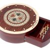 Tablero de Cribbage de Forma Redonda de 3 Pistas No