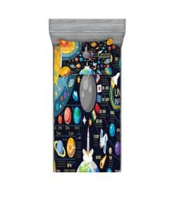 Juego de Sábana Ajustable y Funda de -Azul Amarillo