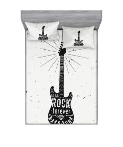 Juego de Sábana Ajustada y Funda de Almohada Lunarable Rock