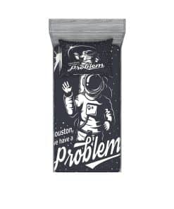 Juego de sábana ajustable y funda de -Gris Negro