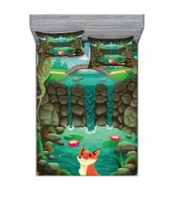 Juego de Sábanas y Fundas de Almohada Lunarable Cartoon,