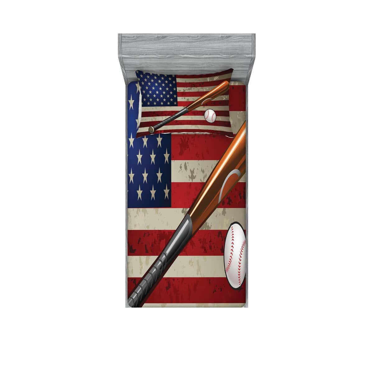 Juego de sábana ajustable y funda de -Ruby