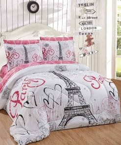 Set de Edredón y Sábana Tamaño Twin Colección para el Hogar