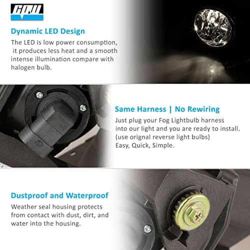 Luces de Niebla CPW Compatible con [2005-2006 Honda CR-V - Imagen 4