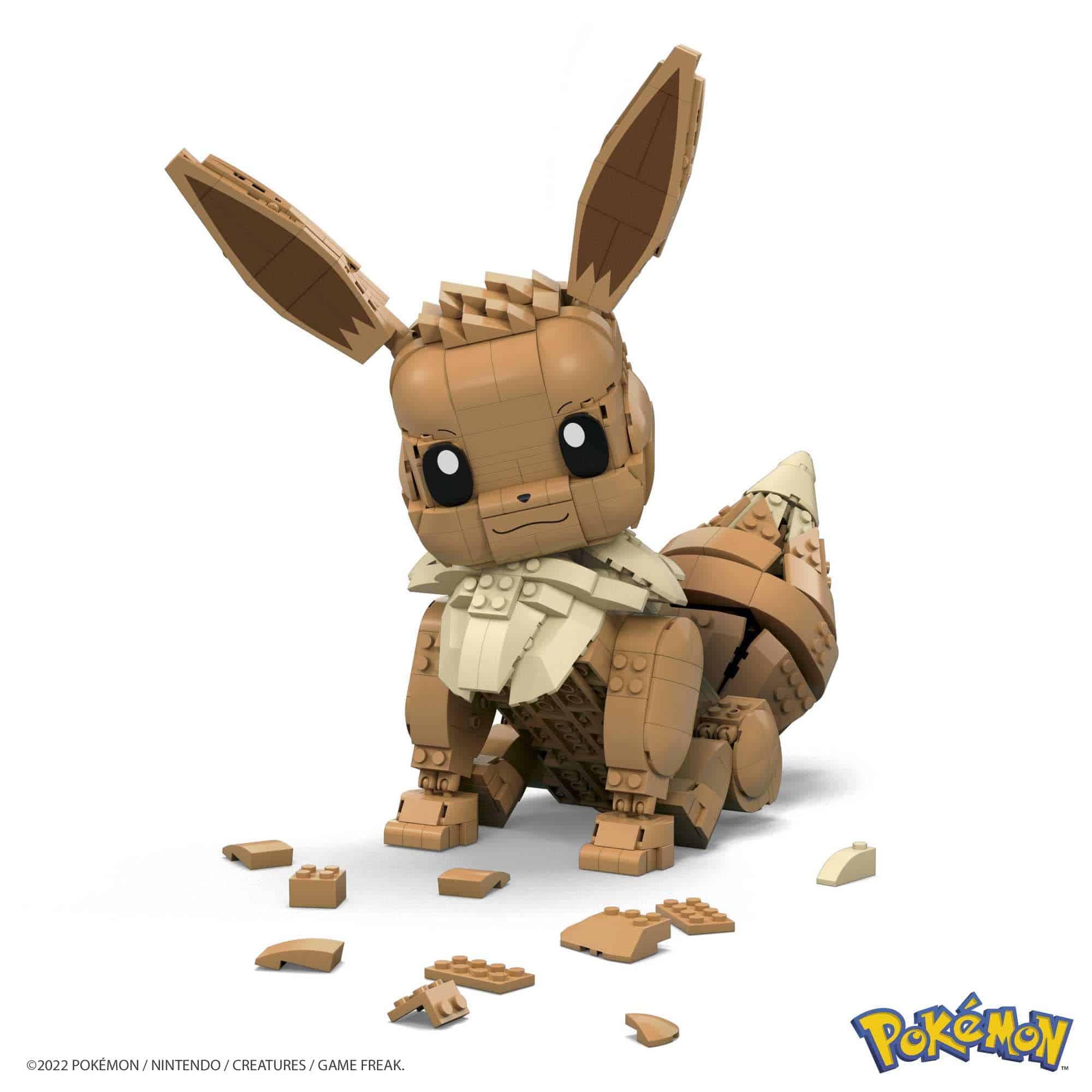 Set de juguetes de construcción Mega Pok�mon Jumbo Eevee - Imagen 6