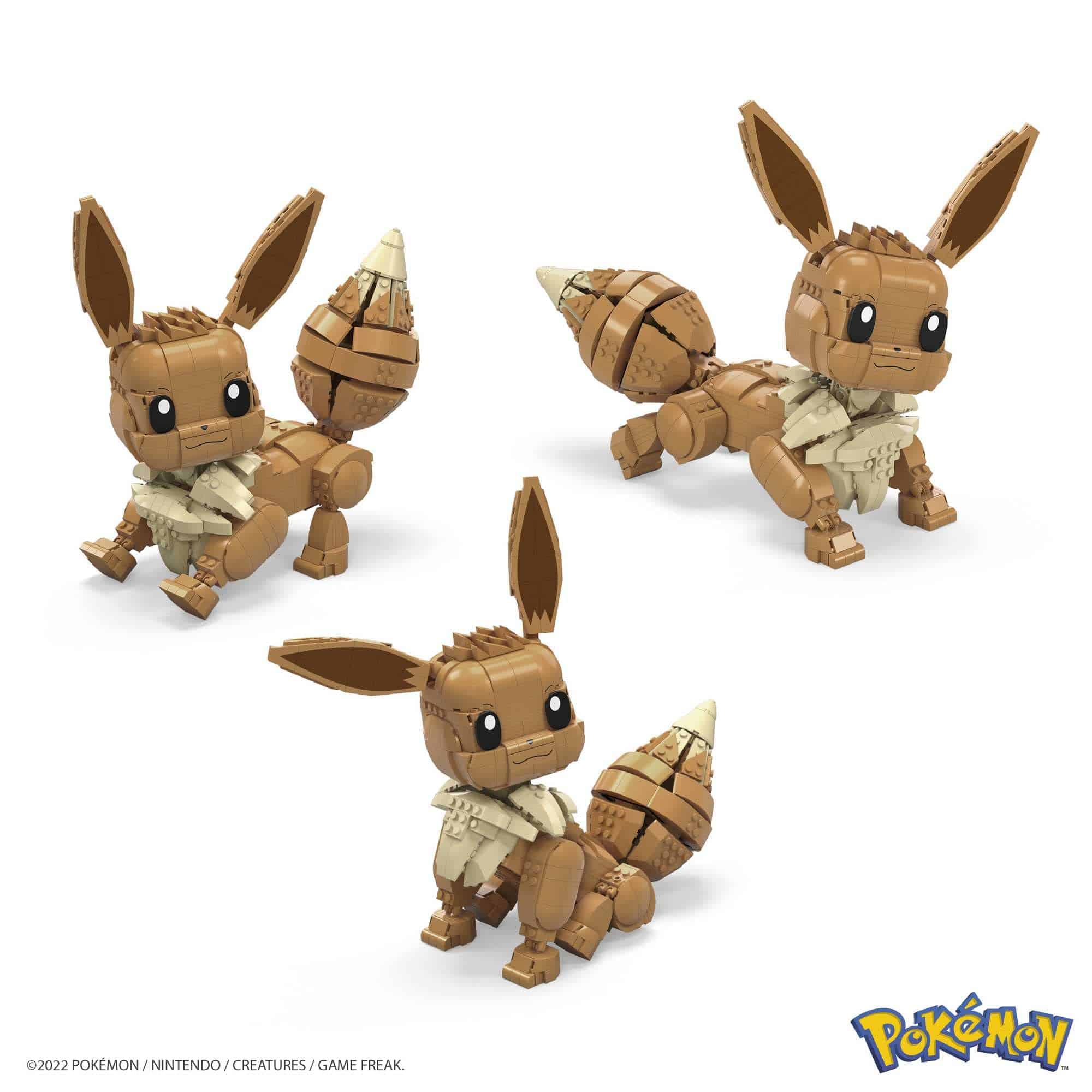 Set de juguetes de construcción Mega Pok�mon Jumbo Eevee - Imagen 5