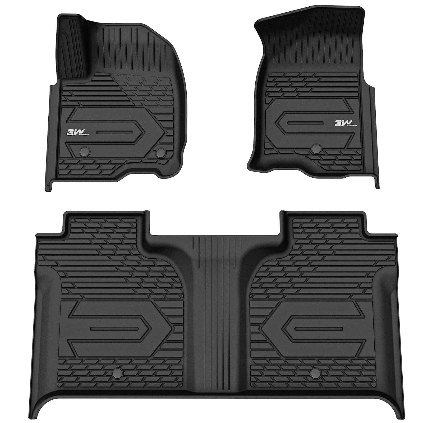 Tapetes para Piso 3W Compatible con Chevy Silverado/GMC