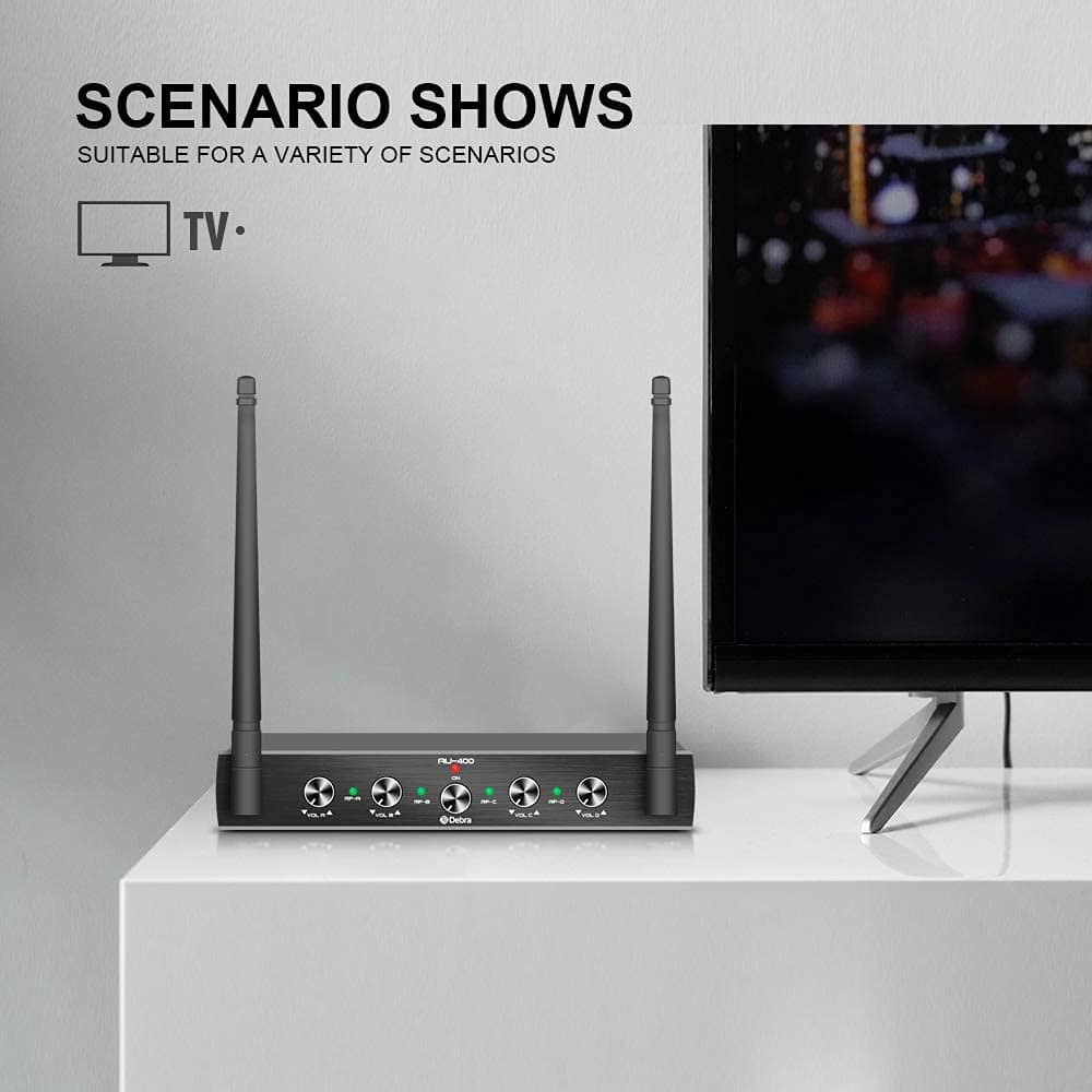 Sistema de Micrófono Inalámbrico Debra Audio -Mano (A)) - Imagen 5