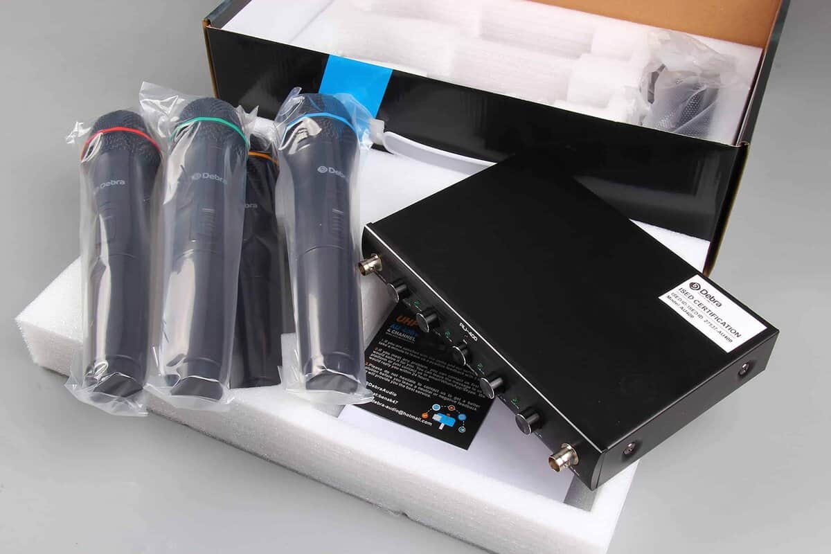 Sistema de Micrófono Inalámbrico Debra Audio -Mano (A)) - Imagen 3