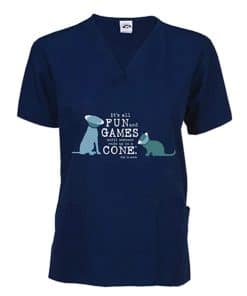 Camiseta de uniforme Dog is Good para mujer It's All Fun &