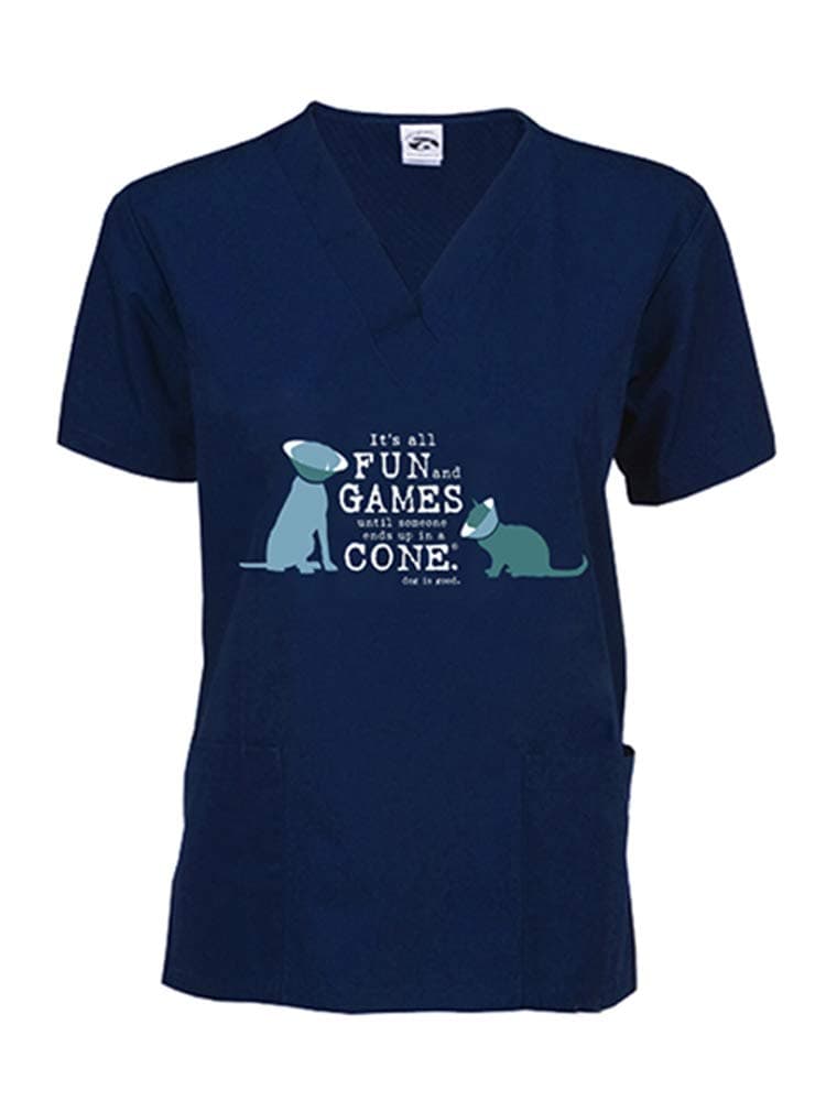 Camiseta de uniforme Dog is Good para mujer It's All Fun &